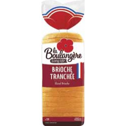 Pain brioché tranches 500 g