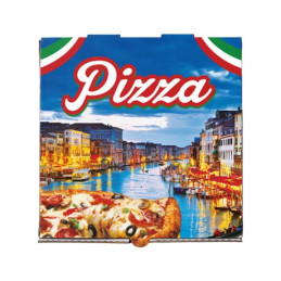 Cartons pizza VENISE coins...