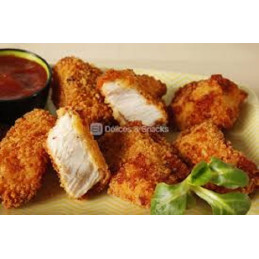 Poulet CHUNK PANE Cuit 20 G...