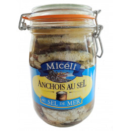 Anchois au sel 1 litre