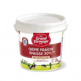 Crème épaisse 1 litre 30 %