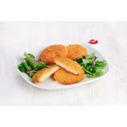 Burger de poulet panée 80g...