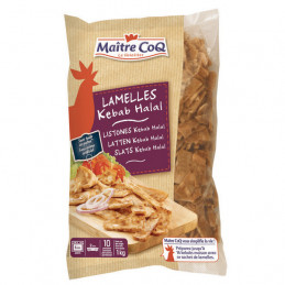 Kebab lamelle  sachet 1kg