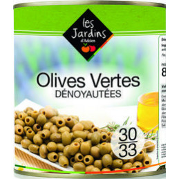 Olives vertes dénoyautées  4/4