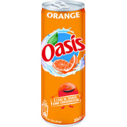 Oasis Orange boite de 33 cl...